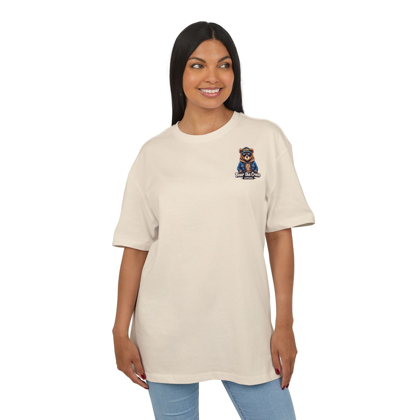 Women Heavy Tee - Helper in Christ Design