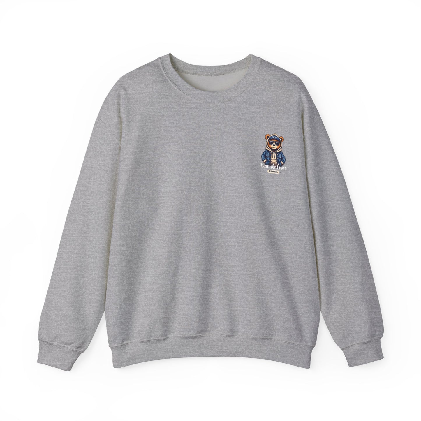 Christian Crewneck Sweatshirt - Seek First the Kingdom of God