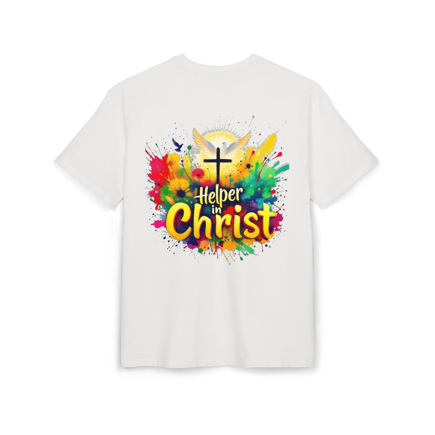 Women Heavy Tee - Helper in Christ Design
